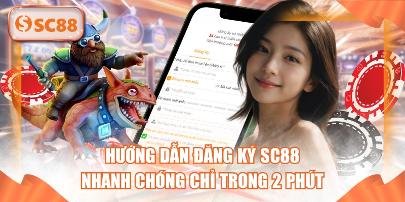 Hướng Dẫn Đăng Ký SC88 Nhanh Chóng Chỉ Trong 2 Phút